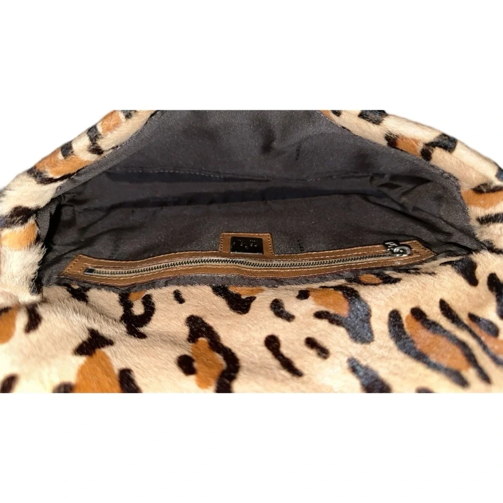 Fendi Pony Hair Leopard Baguette - Picture 6 of 9